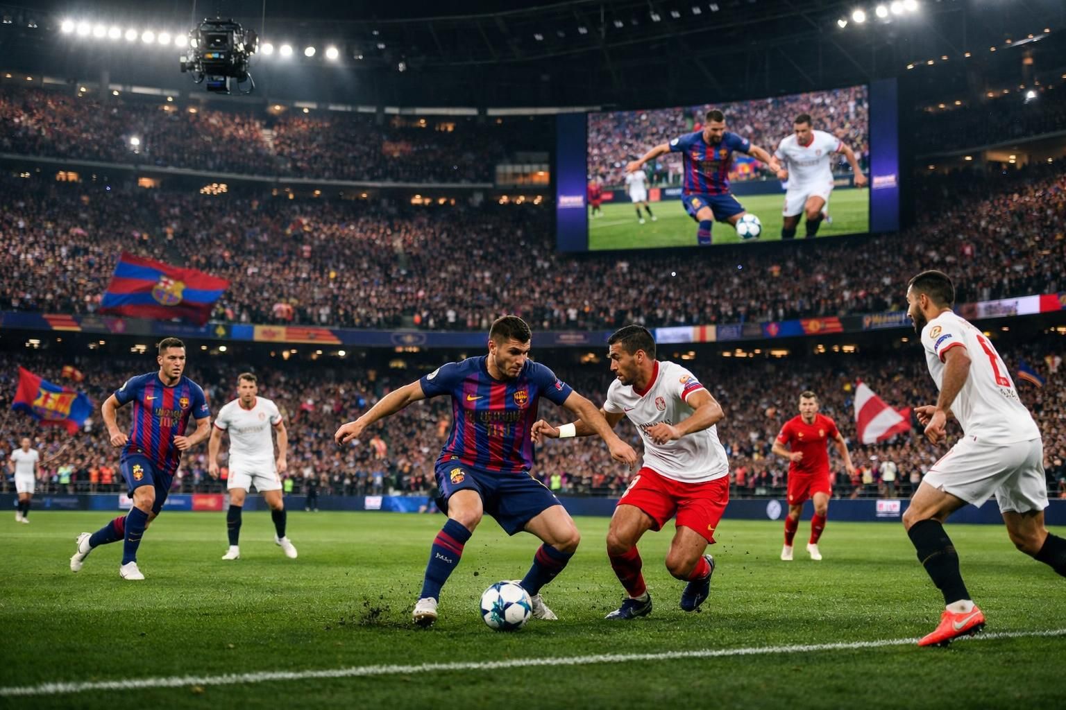 sigue el partido barcelona vs sevilla en la liga con transmisión en vivo, cobertura por tv y un hilo de comentarios en directo para no perder detalle de cada jugada.