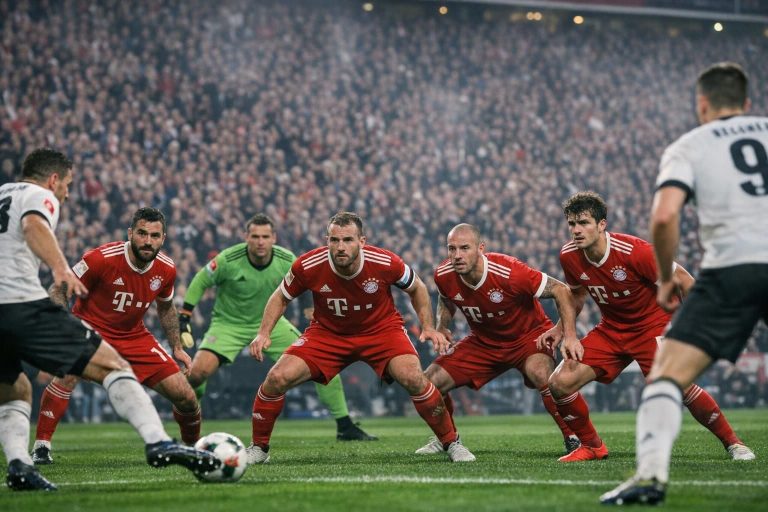 bundesliga: el bayern logra un empate increíble tras resistir con nueve jugadores. ¡descubre los momentos destacados de un partido lleno de emoción!