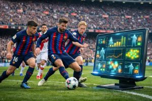 descubre las calificaciones detalladas de los jugadores del barcelona en el partido contra rayo vallecano, reveladas por una fuente inesperada con datos clave.