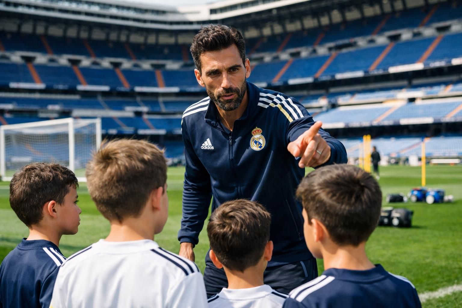 descubre cómo álvaro arbeloa, exjugador del real madrid, busca formar a las futuras estrellas del fútbol y lograr victorias desde su nueva etapa como entrenador.