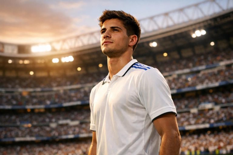 joven talento del real madrid comparte sus ambiciones con el club y la selección, incluyendo ganar la liga, la champions y otros grandes objetivos.