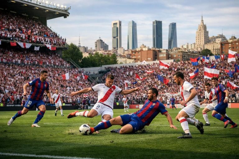 descubre cómo ver el partido entre rayo vallecano y levante, con predicciones detalladas sobre el descenso en la liga. no te pierdas esta guía completa para seguir el encuentro en vivo.