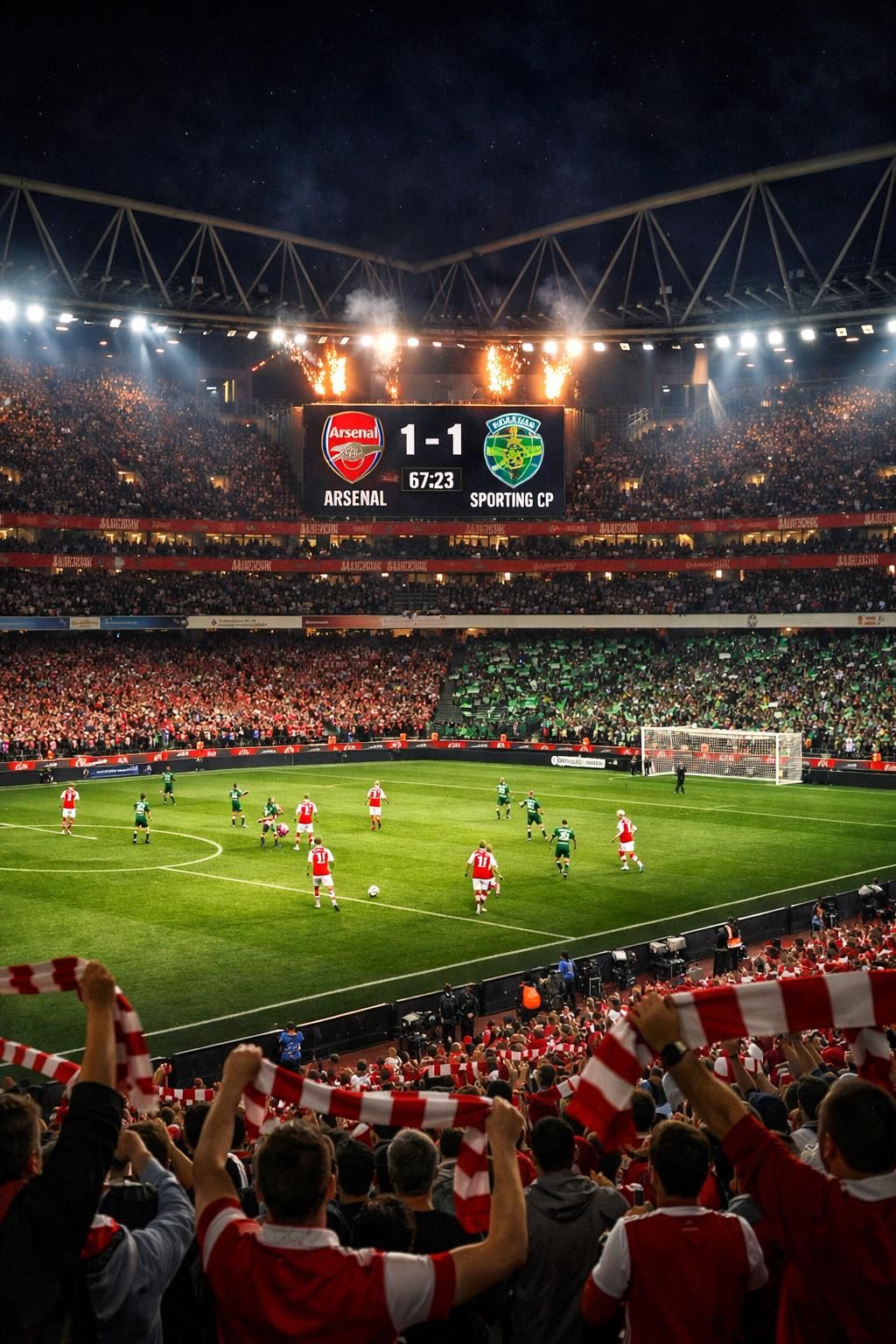 descubre el análisis previo al emocionante partido entre arsenal y sporting cp en los cuartos de final de la champions league. ¡es la hora de que arsenal revierta la situación y avance en la competición!