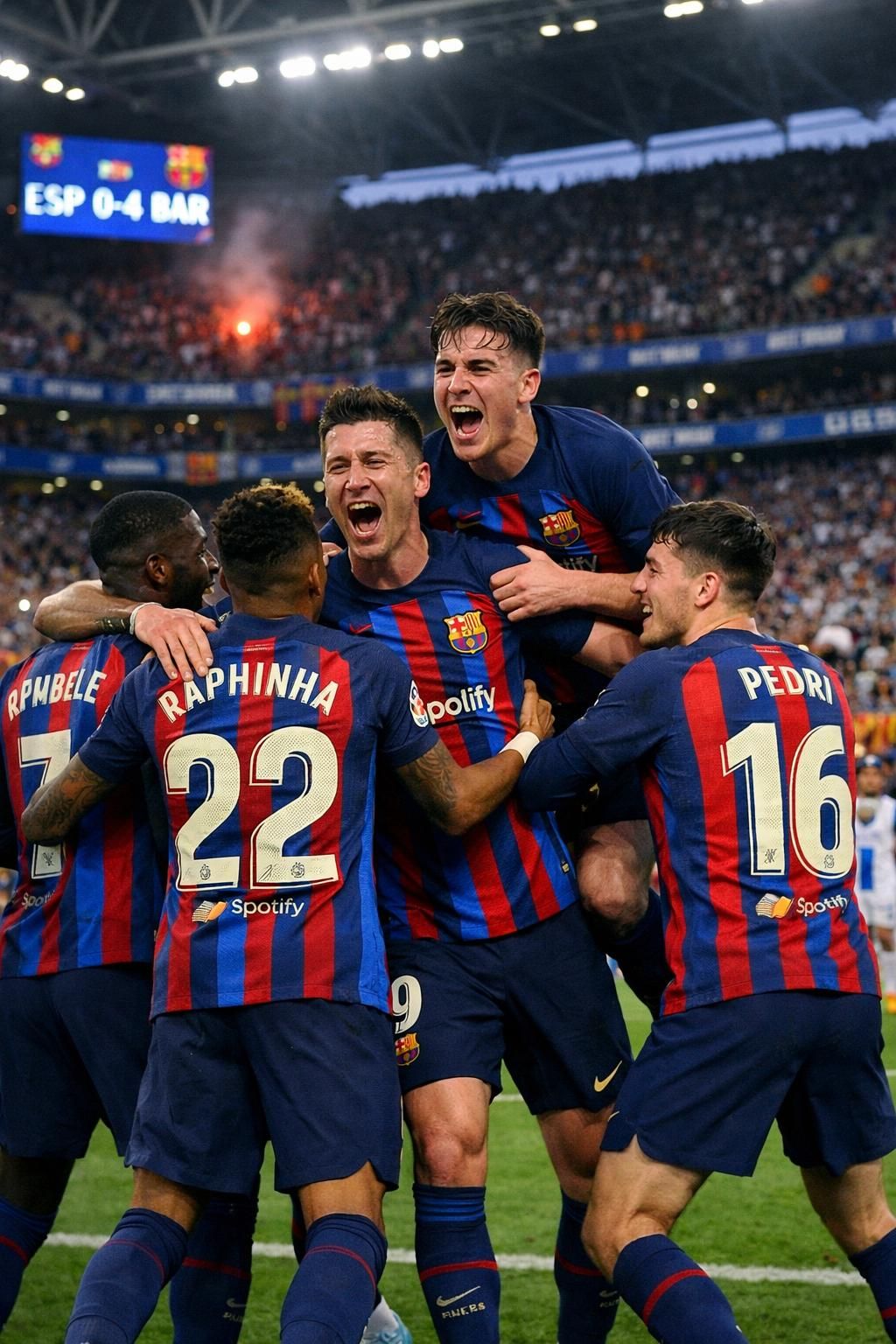 hansi flick asegura que la pelea por el título de la liga continúa intensa y no está decidida, a pesar de la derrota del barcelona en el derbi.