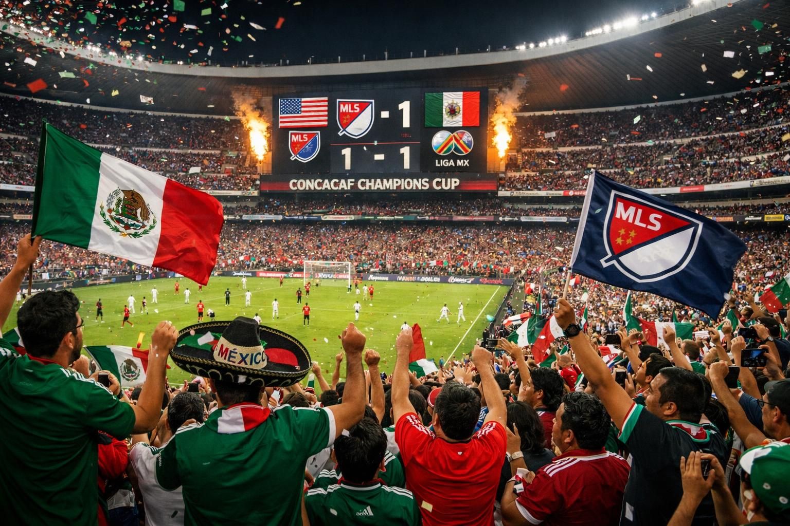 mls domina a liga mx en una noche histórica durante la concacaf champions cup, marcando un momento memorable en el fútbol de la región.