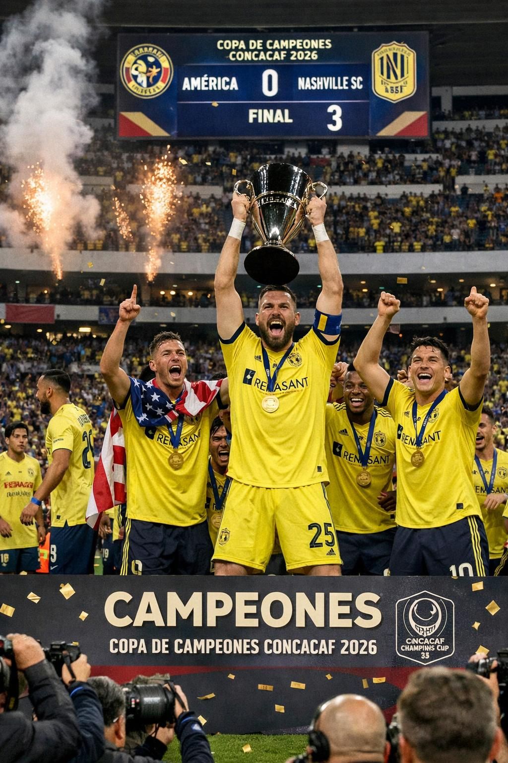 nashville hace historia en la concacaf al sorprender al club américa, mientras los equipos de la mls continúan impactando y dominando en la liga mx.
