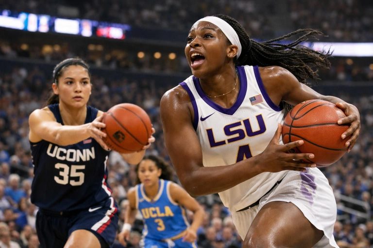 explora el simulacro del draft wnba destacando el ascenso de las estrellas universitarias: flau'jae johnson de lsu, azzi fu de uconn y las promesas de ucla que brillan en el radar de las franquicias.