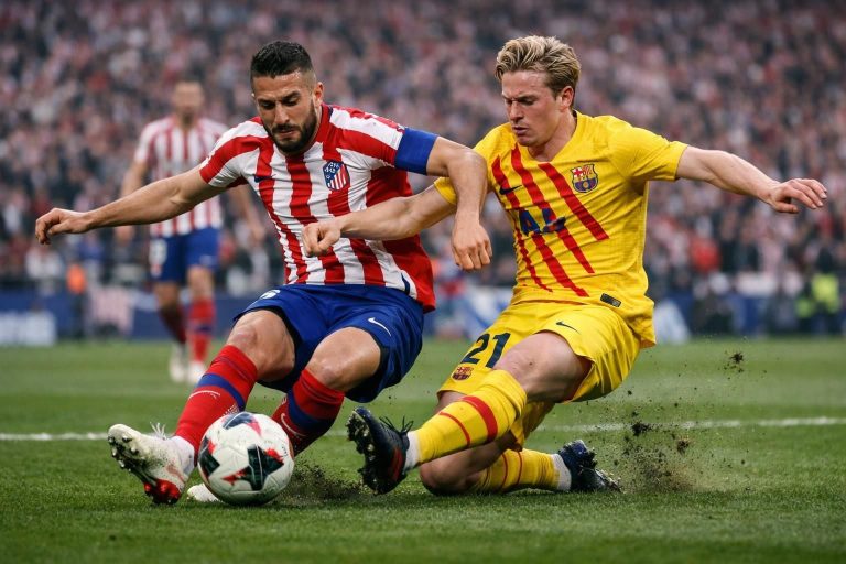 análisis detallado del partido atlético de madrid 1-2 barcelona en la jornada 30 de la liga, destacando tres conclusiones clave del emocionante encuentro.