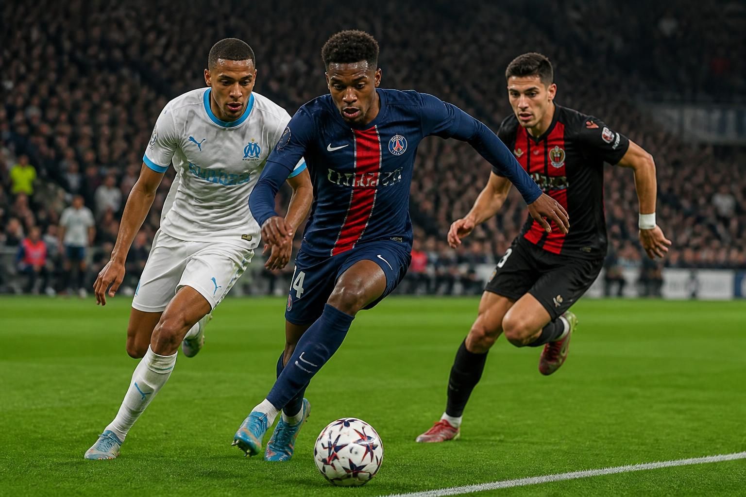 descubre a los 3 talentos emergentes de la ligue 1, como bouaddi y balogun, cuyo valor en el mercado de fichajes está en aumento de cara a la copa del mundo 2026.